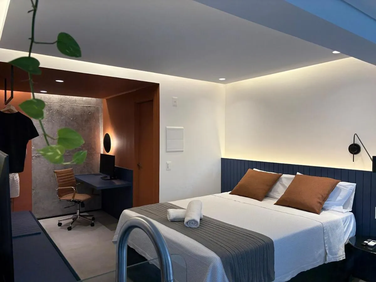 公寓 Apartamento Com Estacao De Trabalho E Vista Proximo A Faria Lima E Congonhas 圣保罗
